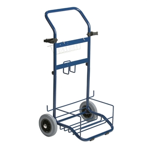 Afbeelding van Trolley, blauwe poedercoatingh x b x d Vikan 9421