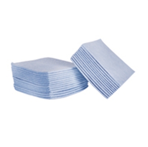 Afbeelding van  non-woven sopdoeken blauw 25 x